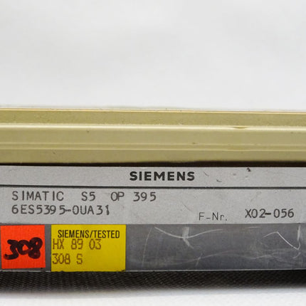Siemens Simatic S5 OP395 Panel 6ES5395-0UA31 / 6ES5 395-0UA31