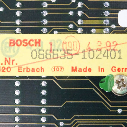 Bosch CNC NC<->SPS I/O 069450-101401 056114-207401 066920-103401 066635-102401