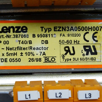 Lenze EZN3A0500H007 387068 Netzfilter/Reactor - Maranos.de