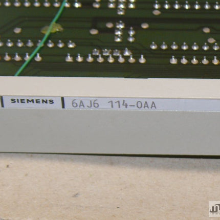 Siemens 6AJ6114-0AA Sicomp MMC 216 6AJ6 114-0AA