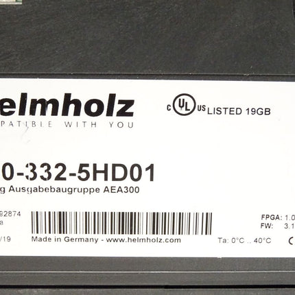 Helmholz Analog Ausgabebaugruppe AEA300 700-332-5HD01