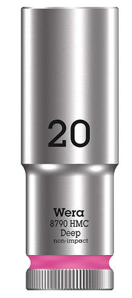 Wera 20x83mm 8790 HMC Deep Steckschlüsseleinsatz mit 1/2"-Antrieb 20mm 05004560001 - Maranos.de