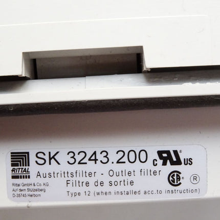 Rittal SK3243.200 Austrittsfilter 323x323x25mm