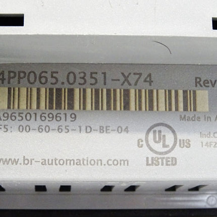 B&R PP65 Power Panel 3.5" 4PP065.0351-X74 Rev.D0 - Maranos.de