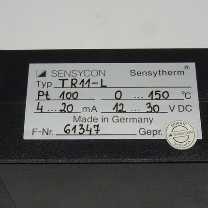Sensycon TR11-L Temperatur-Messumformer V1HNA44CT001
