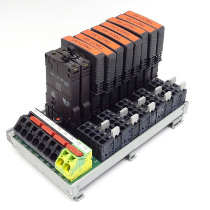 E-T-A SVS03-10-C16-U2/2P Stromverteilungssystem bestückt