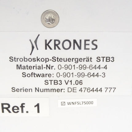 Krones Stroboskop-Steuergerät STB3 / 0-901-99-644-4 - Maranos.de