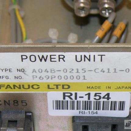 Fanuc A04B-0215-C411-01 Power Unit A04B0215C41101