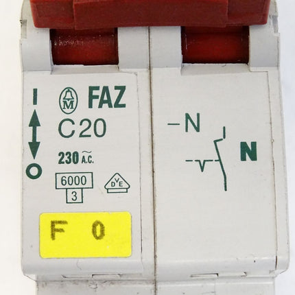 Moeller FAZ C20 Leitungsschutzschalter