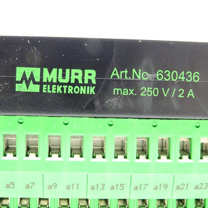 MURR Elektronik 630436 max. 250V / 2A PASSIVE INTERFACE MODULE / NEU-OVP