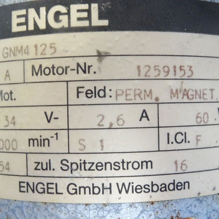 Engel Getriebemotor GNM4125 / 3000/min 60W