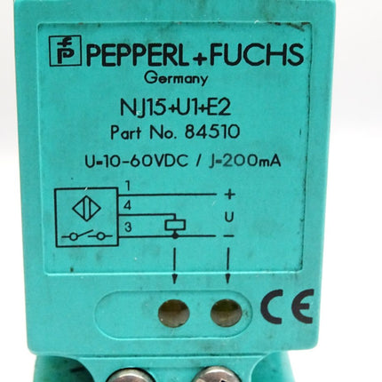 Pepperl+Fuchs NJ15+U1+E2 84510 Induktiver Sensor - Maranos.de
