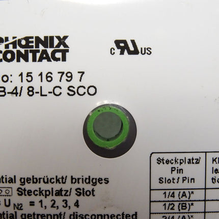 Phoenix Contact Sensor-/Aktor-Box 1516797 SACB-4/8-L-C SCO