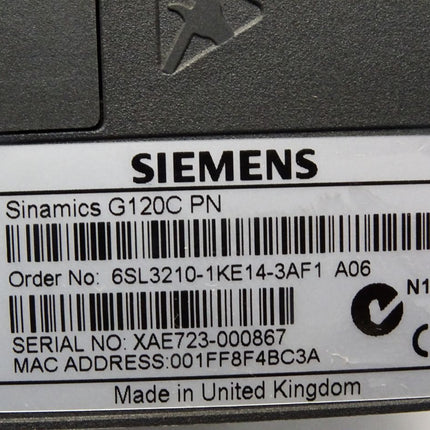 Siemens Sinamics G120C 6SL3210-1KE14-3AF1 1.5kW - Maranos.de