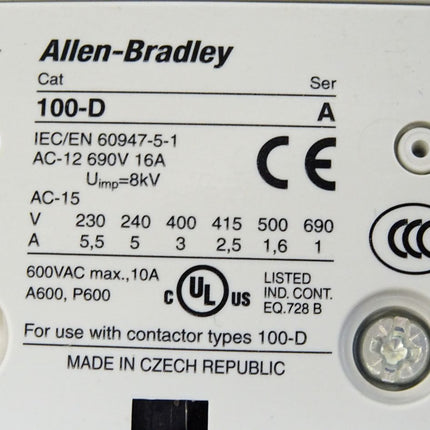 Allen-Bradley Schütz 100-D180 100-D - Maranos.de