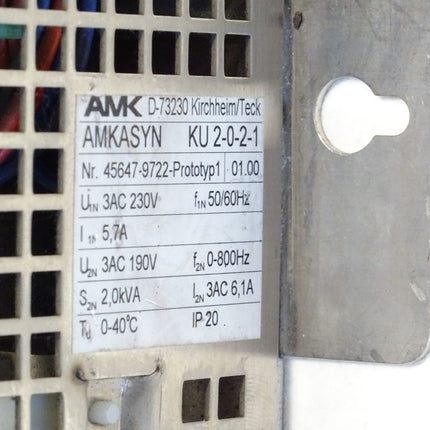 AMK AMKASYN KU 2-0-2-1 / 45647-9722-Prototyp1 / v01.00