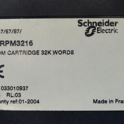 Schneider Electric TSXRPM3216 / EPROM CARTRIDGE 32K WORDS
