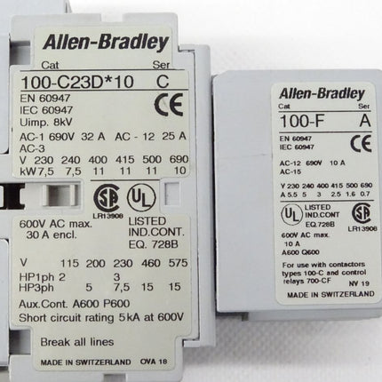 Allen-Bradley 100-C23D*10 / 100-C23D / 100-F