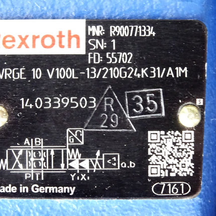Rexroth Regler 4WRGE.-12/G24 R900895145 R900771334 4WRGE10V100L-13 High-response directional valve - Maranos.de