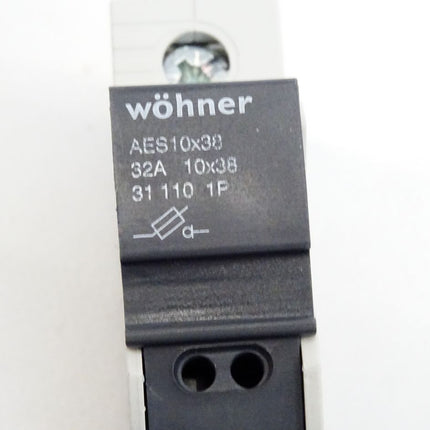 Wöhner AES10x32 32A 31110 1P Halter für zylindrische Sicherungen - Maranos.de