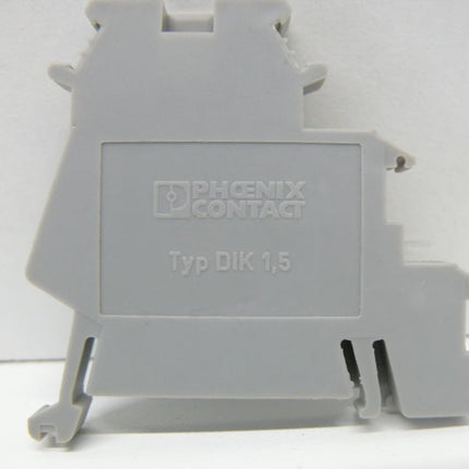 Phoenix Contact DIK 1,5 Trennplatte Endplatte für Reihenklemmen NEU