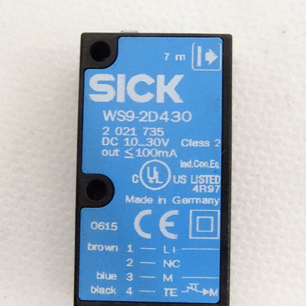 Sick Lichtschranke 2021735 WS9-2D430 / Neu - Maranos.de