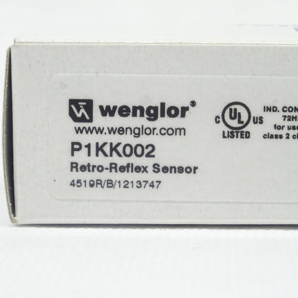 Wenglor P1KK002 Retro-Reflex-Sensor neu-OVP