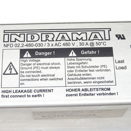Indramat NFD02.2-480-030 Power Line Filter