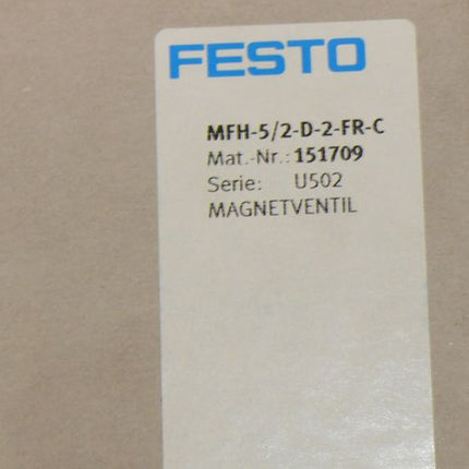 NEU-OVP Festo MFH-5/2-D-2-FR-C Magnetventil Ventil