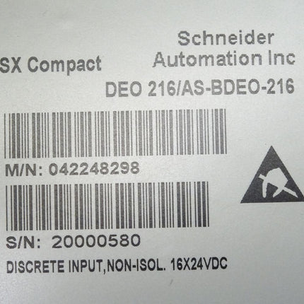 Schneider Automation TSX Compact DEO216/AS-BDEO-216