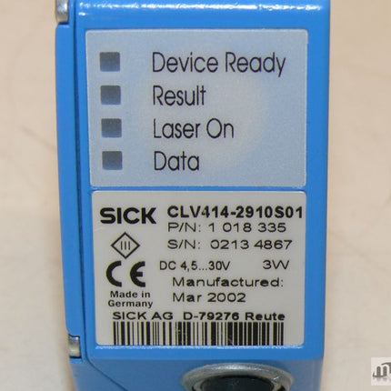 Sick CLV414-2910S01 Barcodescanner Scanner CLV 414-2910S01