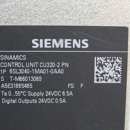 Siemens Sinamics Control Unit CU320-2 PN 6SL3040-1MA01-0AA0 - Maranos.de