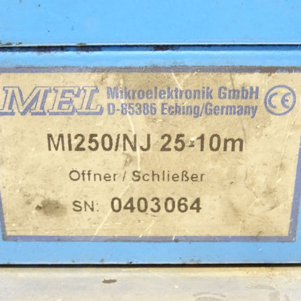 MEL Mikroelektronik MI250/NJ25 -10m Öffner / Schließer / induktiver Initiatior