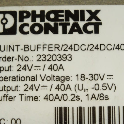 Phoenix Contact QUINT-BUFFER/24DC/24DC/40 / 2320393