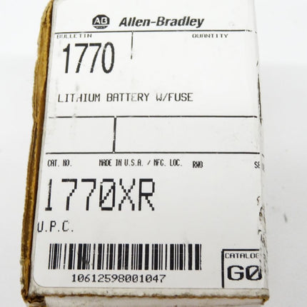 Allen-Bradley 1770XR Lithium Battery W/Fuse / Neu OVP