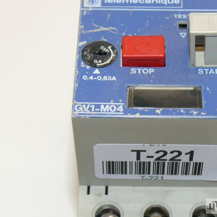 Telemecanique GV1-M04 Motorschutzschalter Hilfsschalter GV1M04