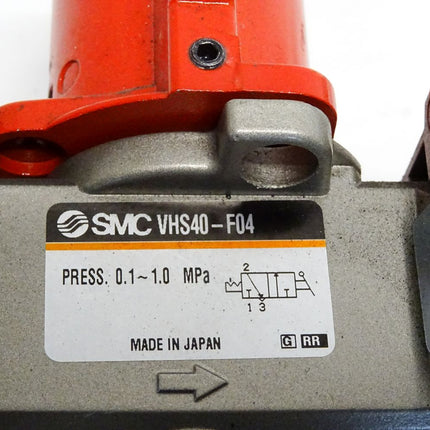 SMC ISE70-F02-65 + AF40-F04 + Handabsperrventil VHS40-F04