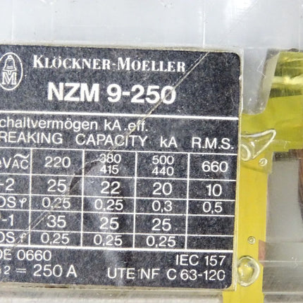 Klöckner Moeller NZM9-250 Leistungsschalter - Maranos.de