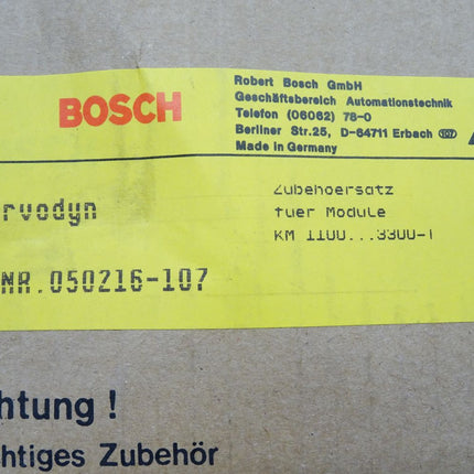 Bosch Servodyn Zubehörsatz für Module KM1100...3300 / 050216-107 / Neu