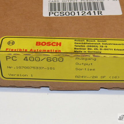 NEU-OVP Bosch PC400/600 Output 1070075337-101 Ausgangskarte