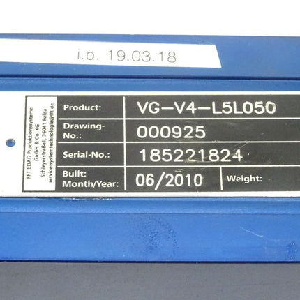 Edag VG-V4-L5L050 Vario Gauge Laser