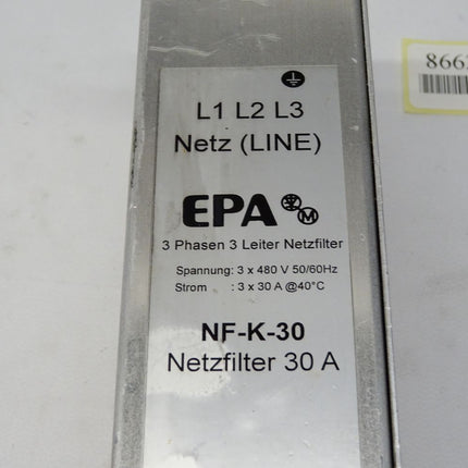 EPA 3 Phasen 3 leiter Netzfilter NF-K-30 Netzfilter 30A