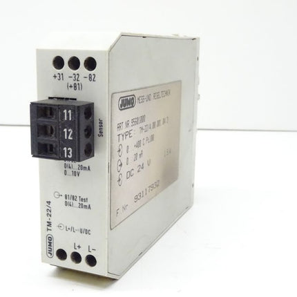 Jumo Transmittor Typ TM-22 / 4 .00.001.04.3 / DC 24V