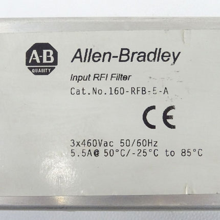 Allen Bradley 160-RFB-5-A Input PFI Filter