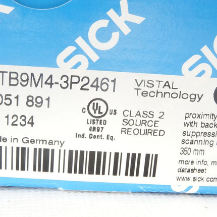 Sick WTB9M4-3P2461 / 1051891 / Ab1234 / Neu OVP