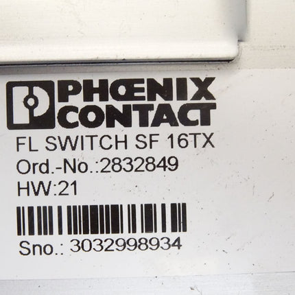 Phoenix Contact FL SWITCH SF 16TX / 2832849