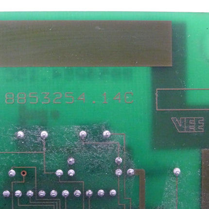 VEE VBG1 Bedientafel Platine Operator Panel VBG 1 // 8853250.03 // 8853254.14C