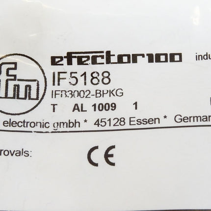 Ifm electronic Efector100 Induktiver Sensor IF5188 IFB3002-BPKG / Neu OVP - Maranos.de