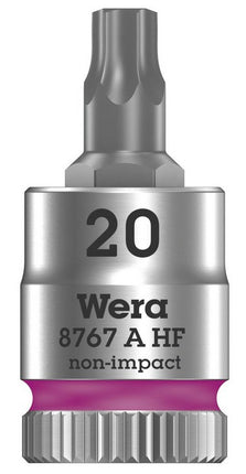 Wera 8767 A HF TX 20 x 28mm Zyklop Bitnuss mit 1/4" Steckschlüssel 05003364001 - Maranos.de