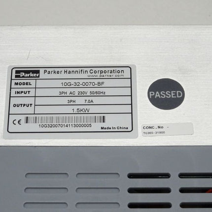 Parker 10G-32-0070-BF Frequenzumrichter 1,5kW Neu-OVP